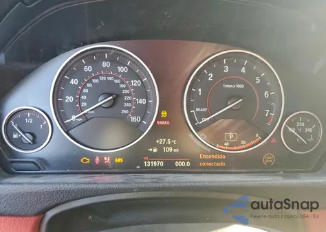 2016 BMW 428 I z USA, uszkodzony, nr VIN WBA3N7C55GK226397